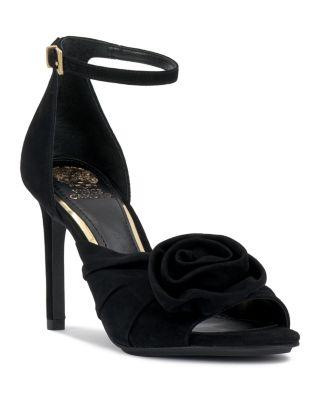 Women's Autumn Flower Embellished High Heel Sandals by VINCE CAMUTO