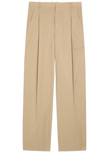 Camille wide-leg woven trousers by VINCE