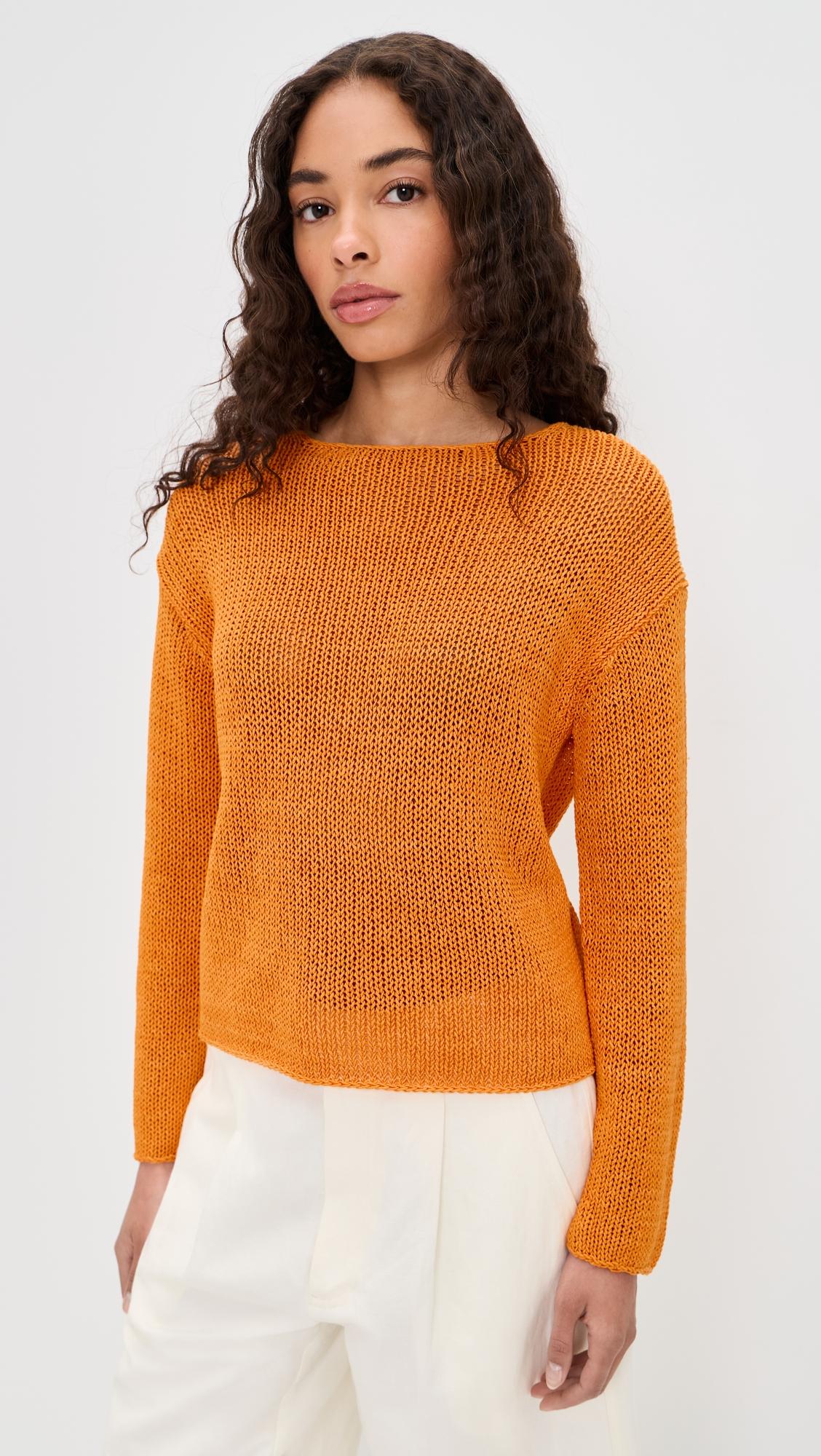 Coated Cotton Pullover by VINCE