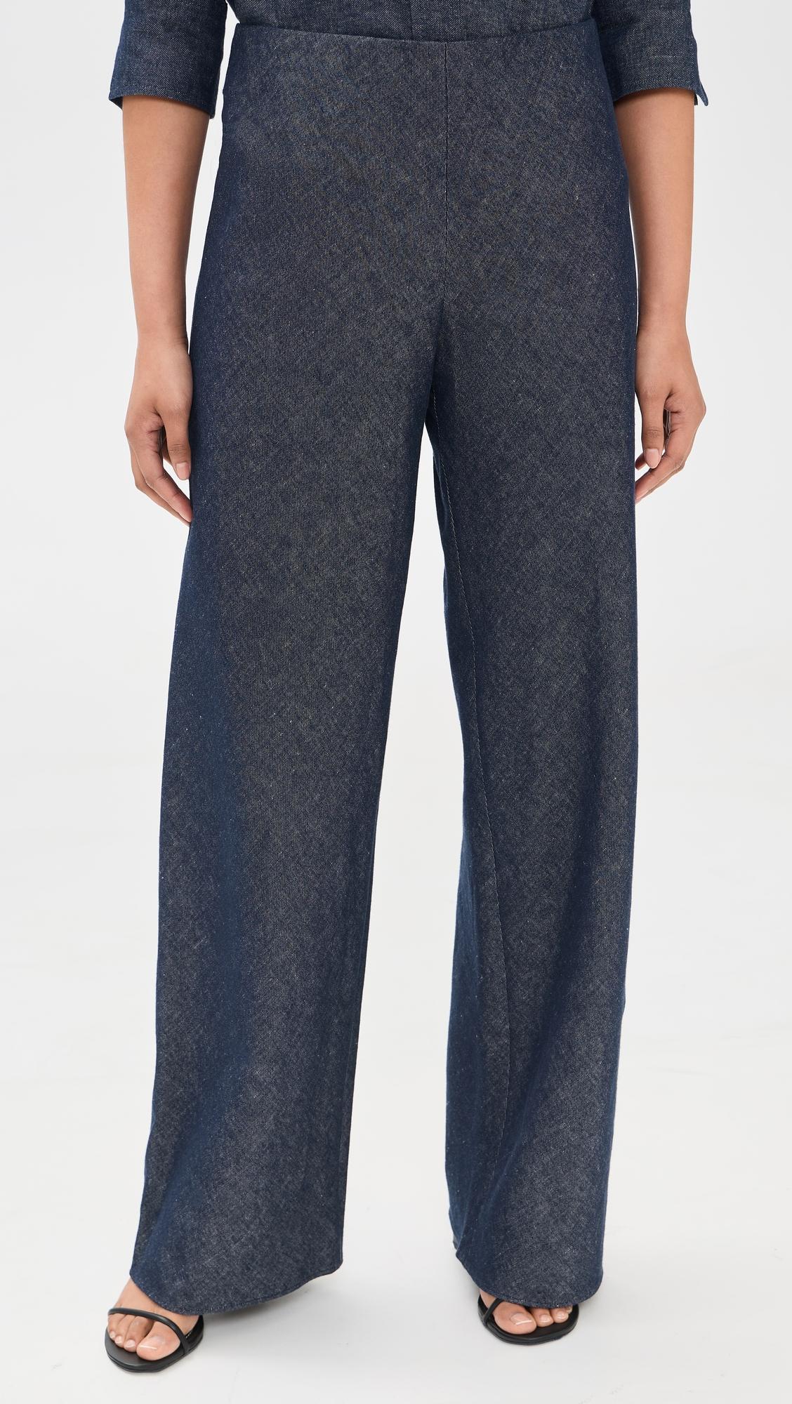 Colette Chambray Bias Pants by VINCE