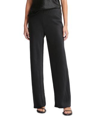 Colette High Waist Fluid Satin Bias Pants by VINCE
