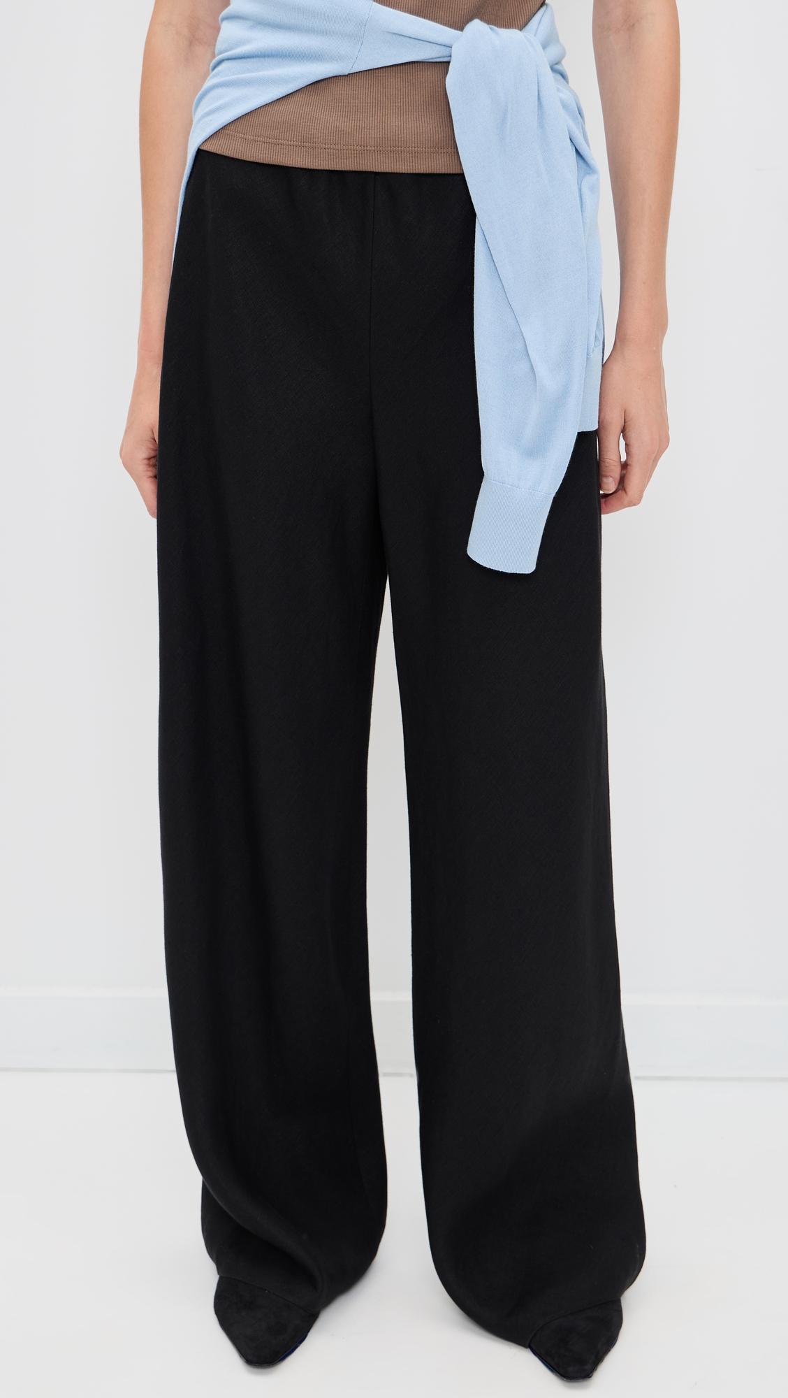 Colette Linen Bias Pants by VINCE