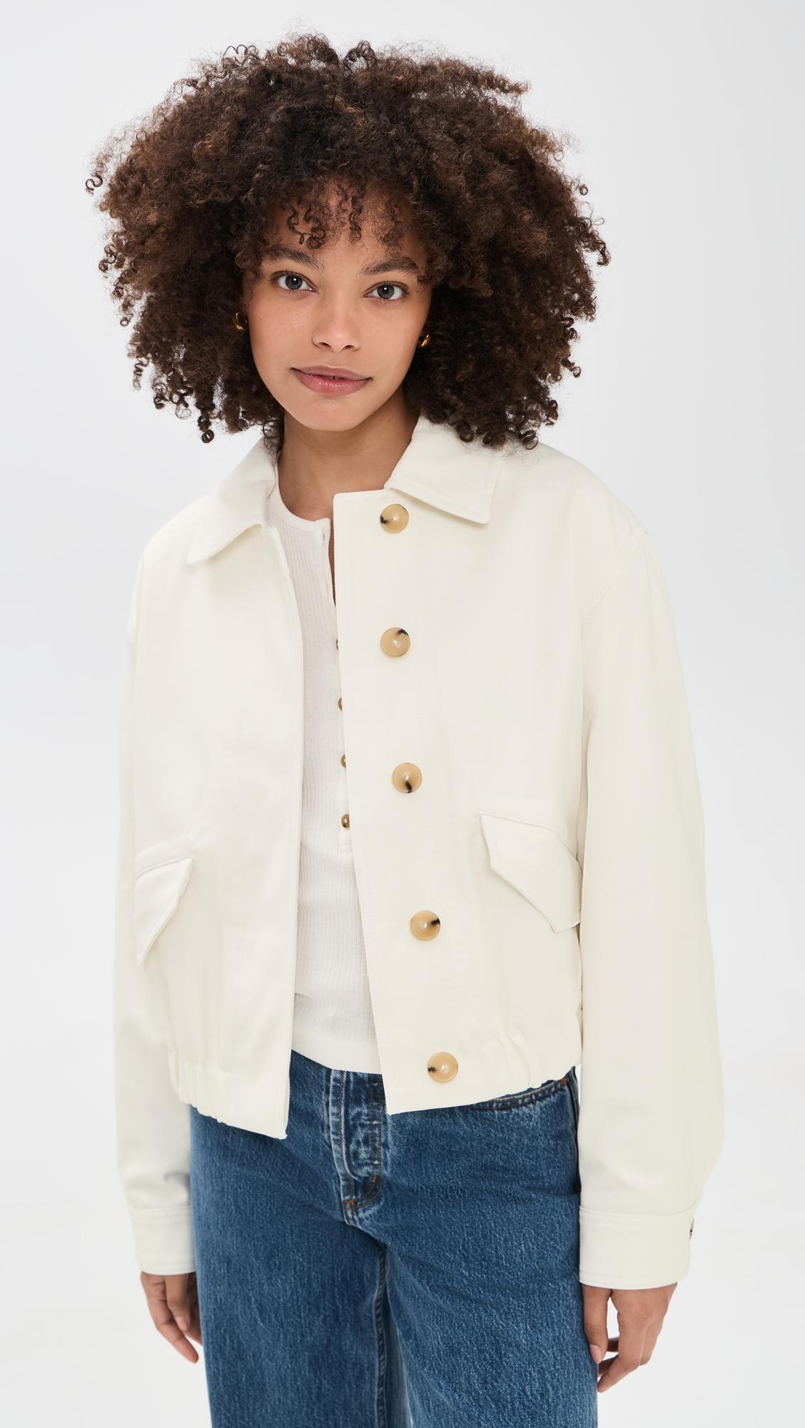 Cotton Bomber Jacket by VINCE