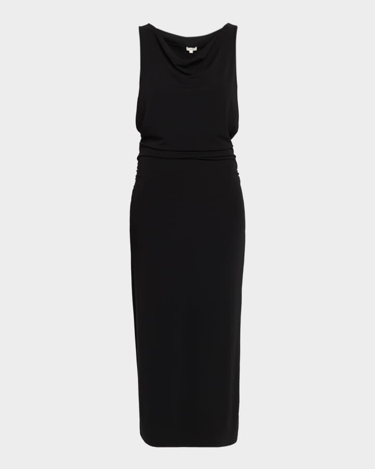 Cowl-Neck Tank Dress by VINCE