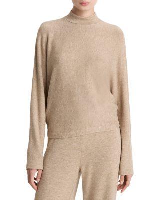 Cozy Dolman Sleeve Mock Neck Top by VINCE