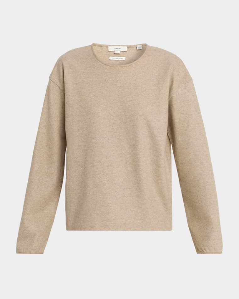 Crewneck Fleece Sweater by VINCE