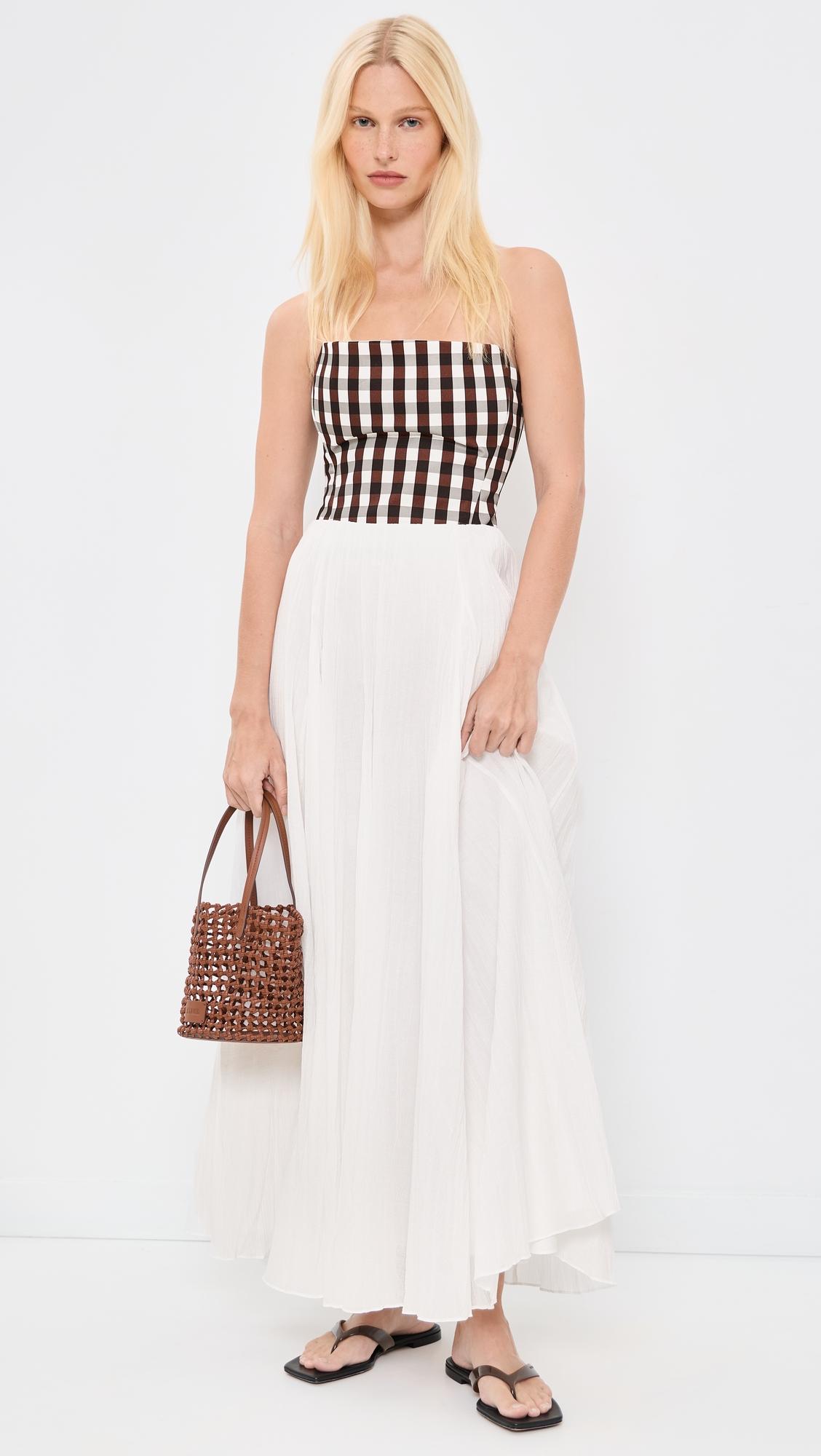 Crinkled Maxi Skirt by VINCE