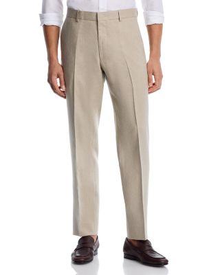 D&eacute;lav&eacute; Linen Slim Fit Suit Pants by VINCE