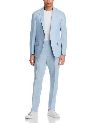 D&eacute;lav&eacute; Linen Slim Fit Suit Separates by VINCE
