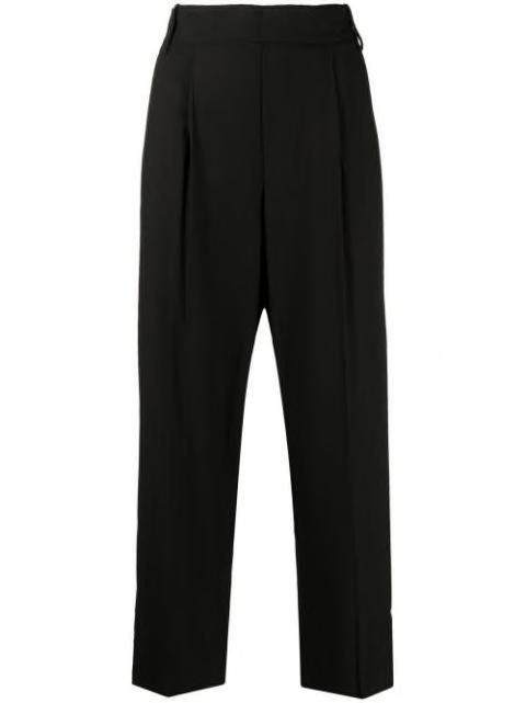 Drapey cropped-leg trousers by VINCE
