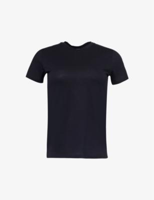 Essential round-neck cotton-jersey T-shirt by VINCE