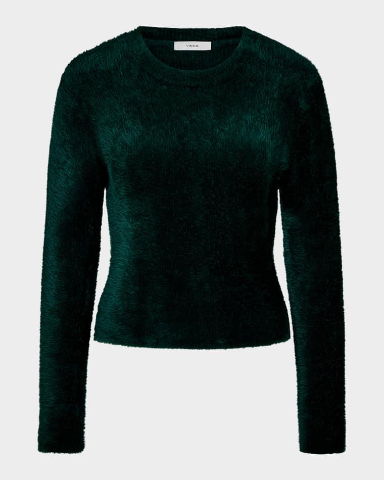 Eyelash Crewneck Sweater by VINCE