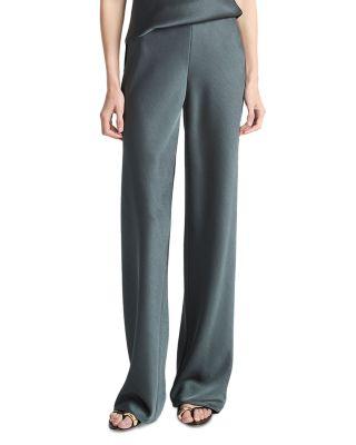 Fluid Satin Bias Pant by VINCE