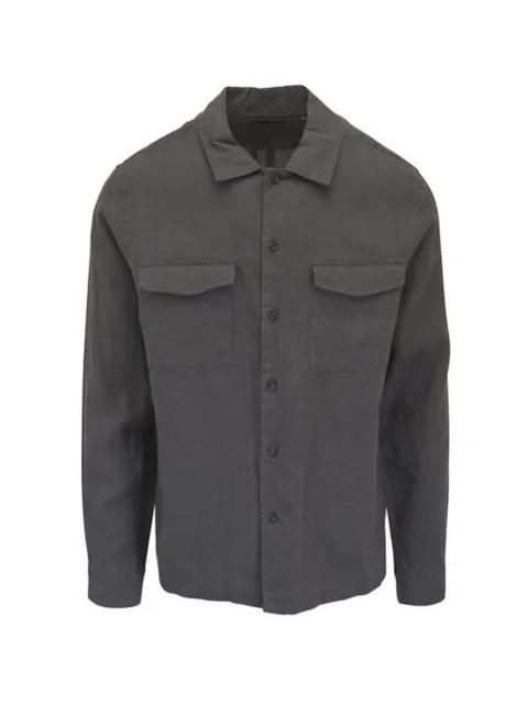 Garage linen shirt by VINCE
