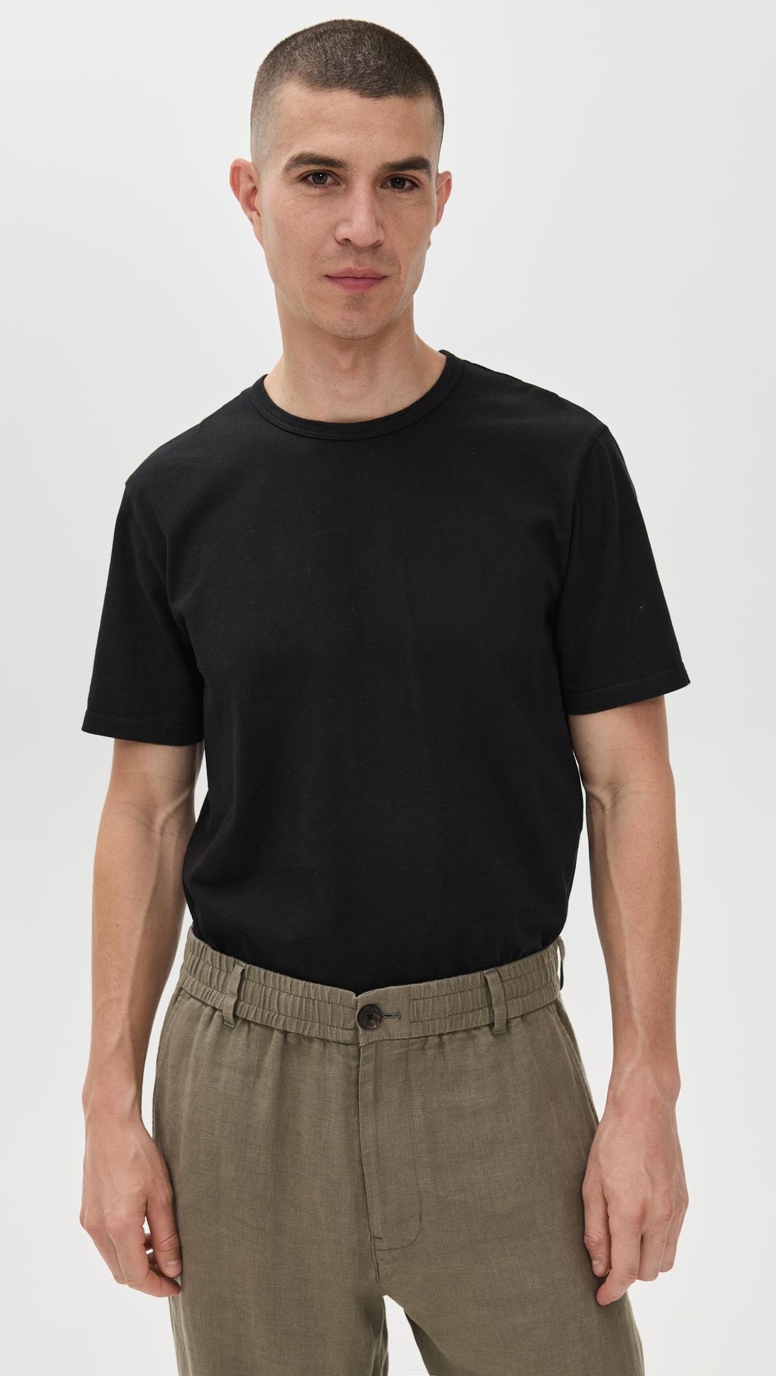 Garment Dye Short Sleeve Crew Tee by VINCE