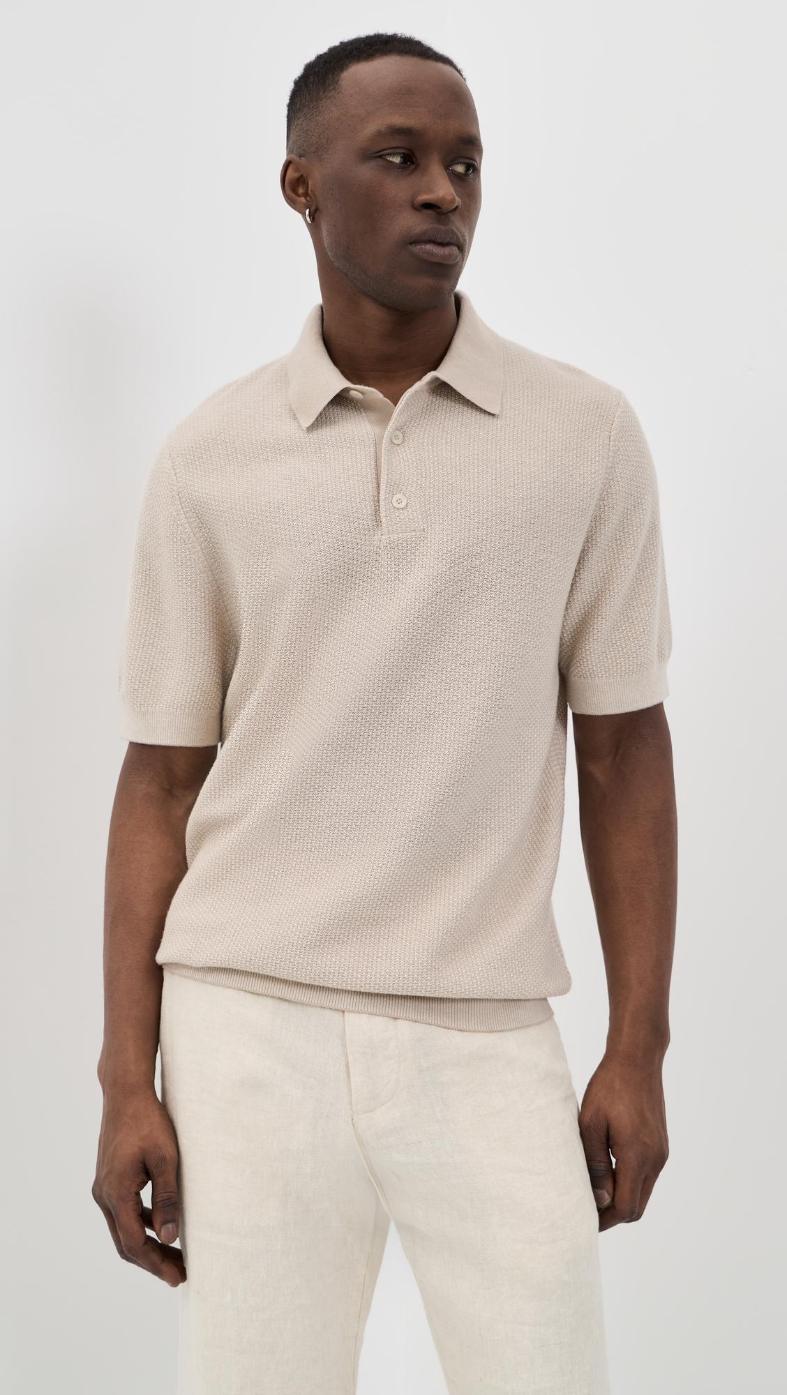 Geo Jacquard Polo by VINCE