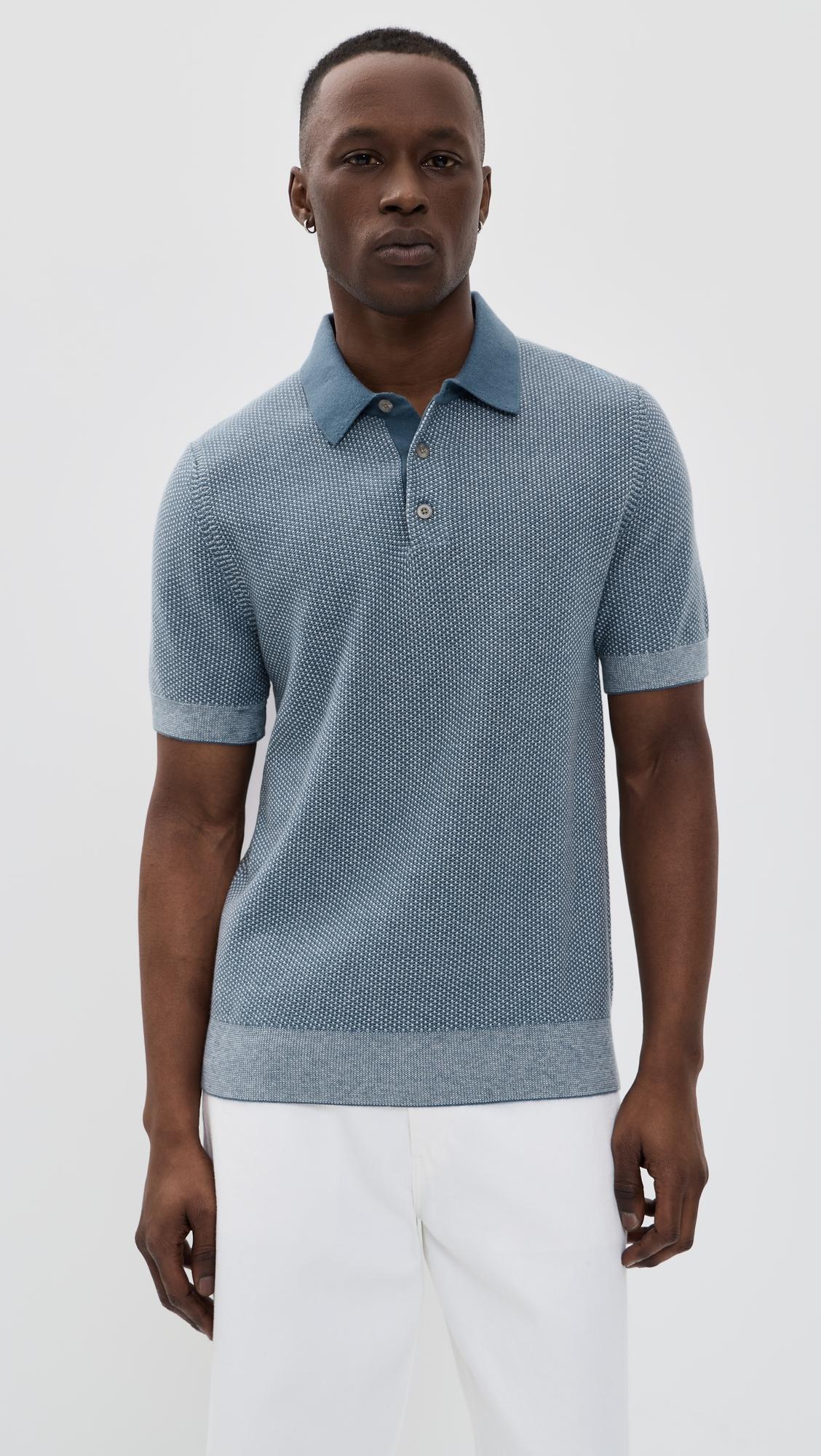 Geo Jacquard Polo by VINCE