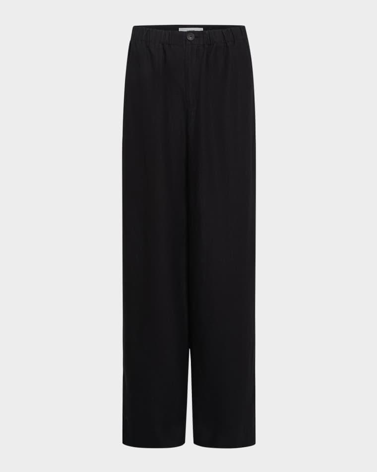 Hemp Wide-Leg Utility Pants by VINCE