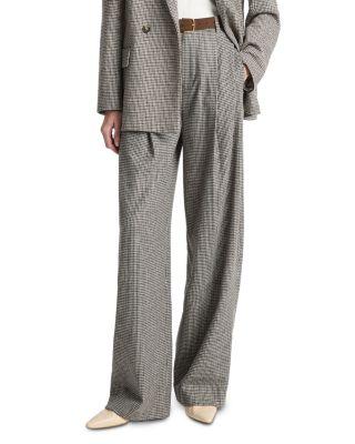 High Rise Wool Blend Pants by VINCE