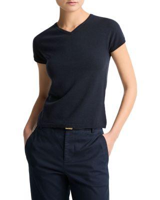 High V Neck Tee by VINCE