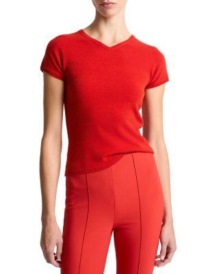 High V Neck Tee by VINCE