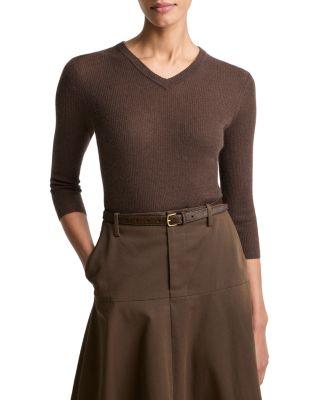 High V Neck Top by VINCE