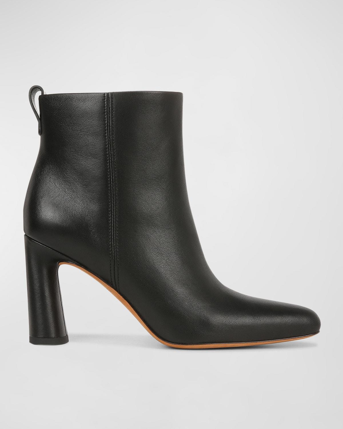 Hillside Leather Ankle Booties by VINCE