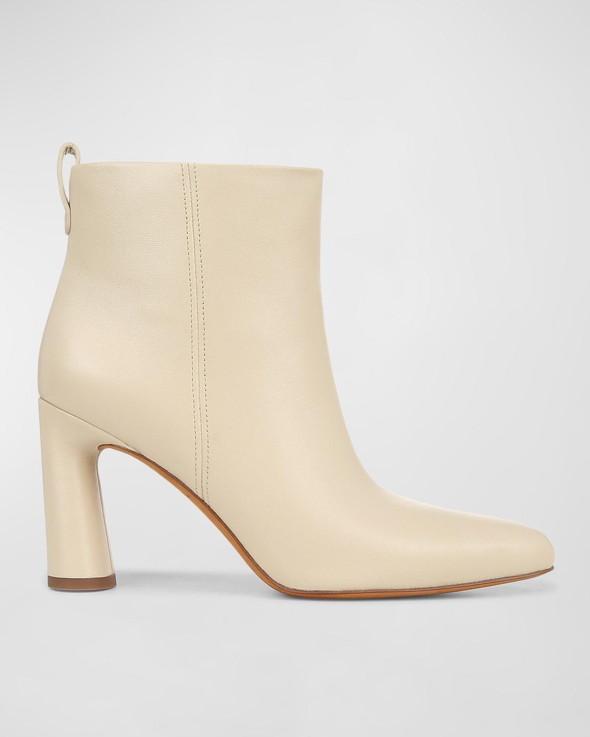 Hillside Leather Ankle Booties by VINCE