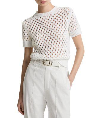 Honeycomb Knit Top by VINCE