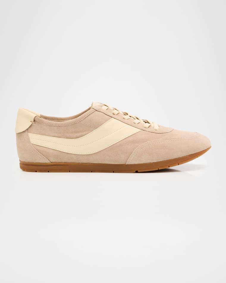 LA Runner Suede and Leather Runner Sneakers by VINCE