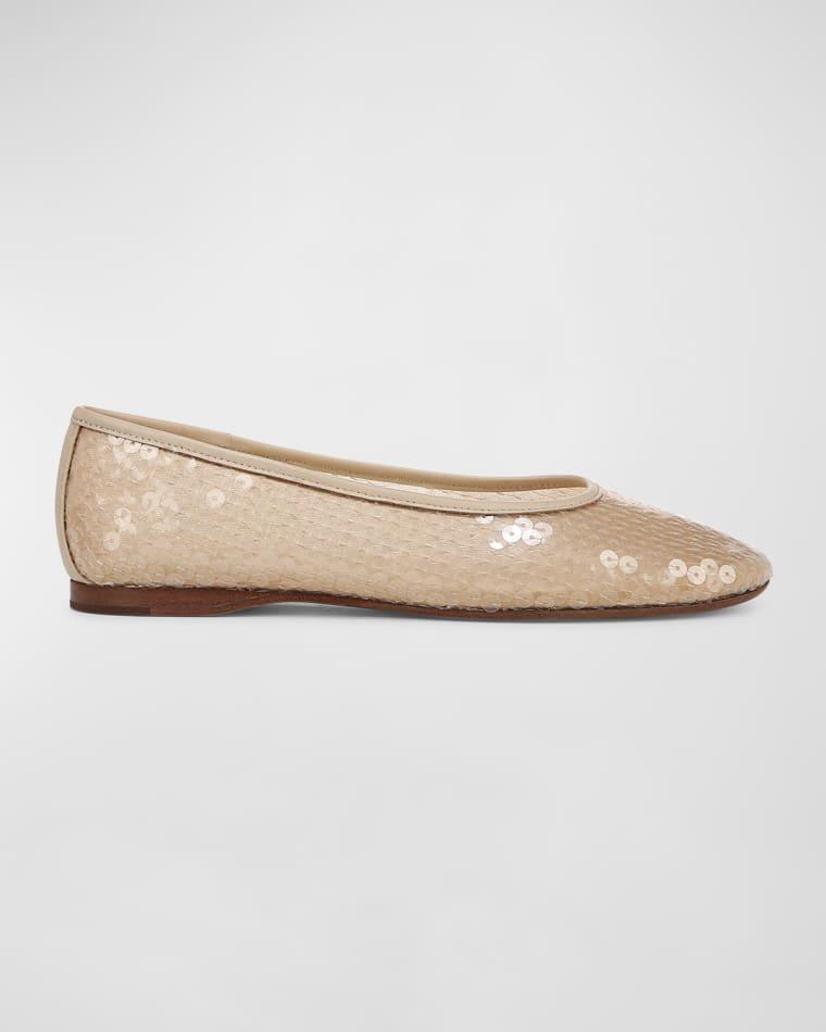 Leah Sequin Ballerina Flats by VINCE