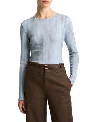 Long Sleeve Crewneck Tee by VINCE