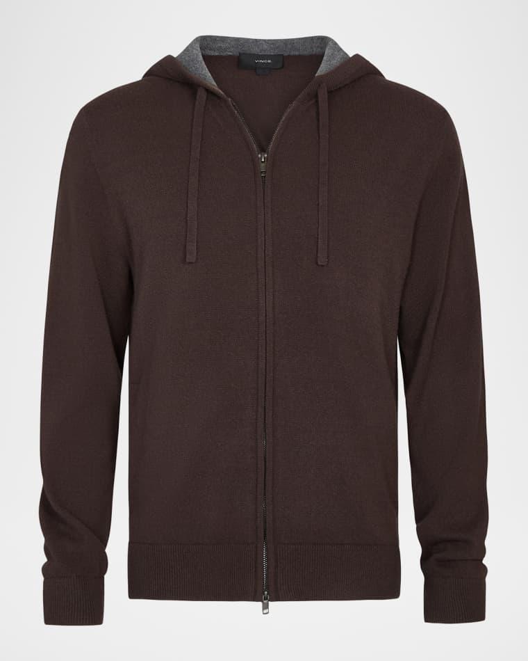 Men's Cashmere Blend Full-Zip Hoodie by VINCE