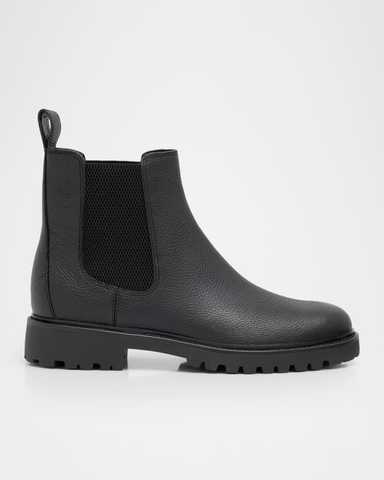 Men's Dave Leather Chelsea Boots by VINCE