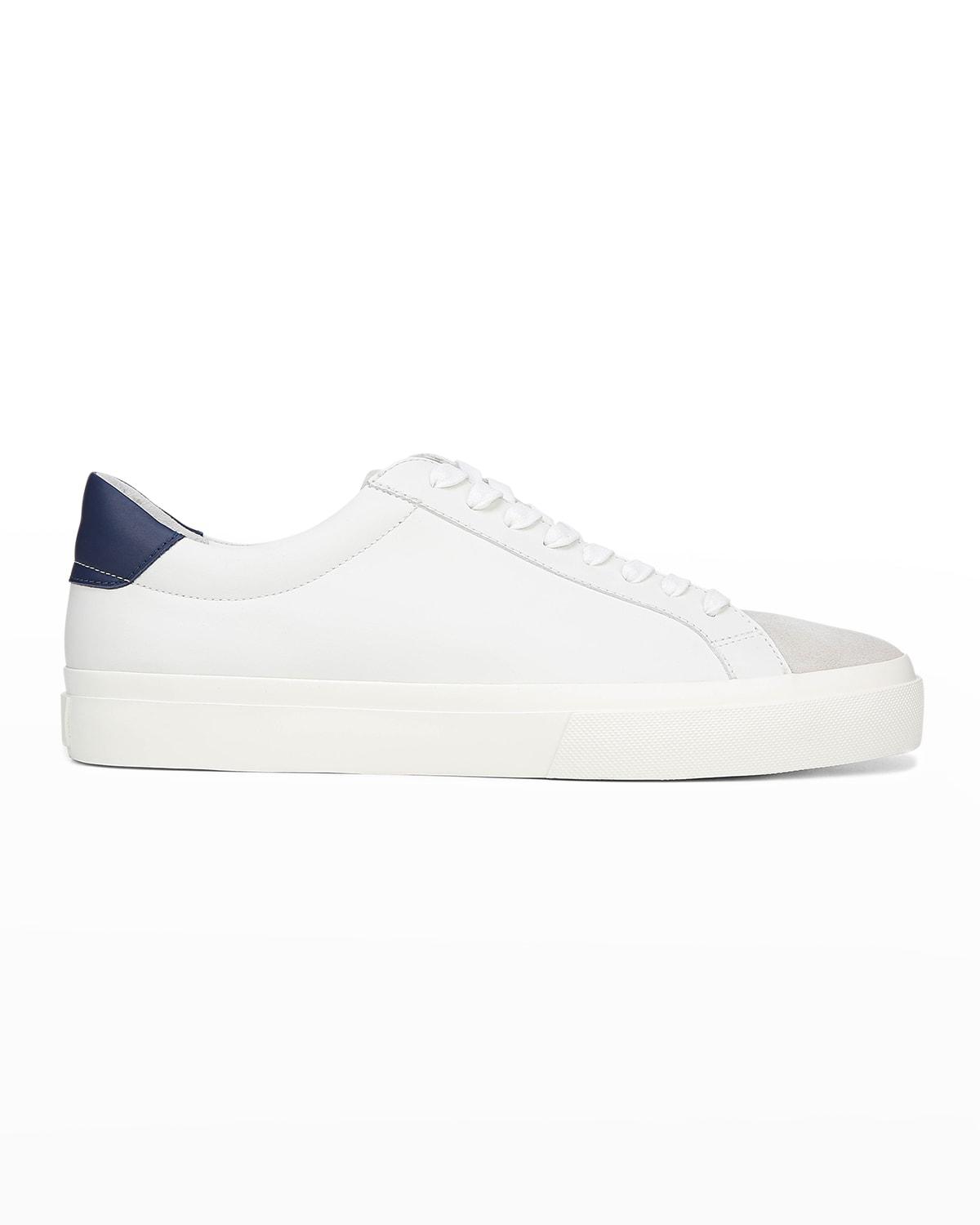 Men's Fulton Mix-Leather Low-Top Sneakers by VINCE