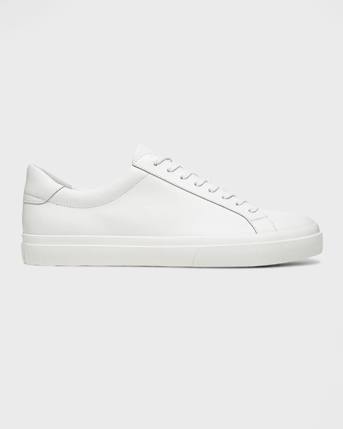 Men's Fulton Solid Leather Low-Top Sneakers by VINCE