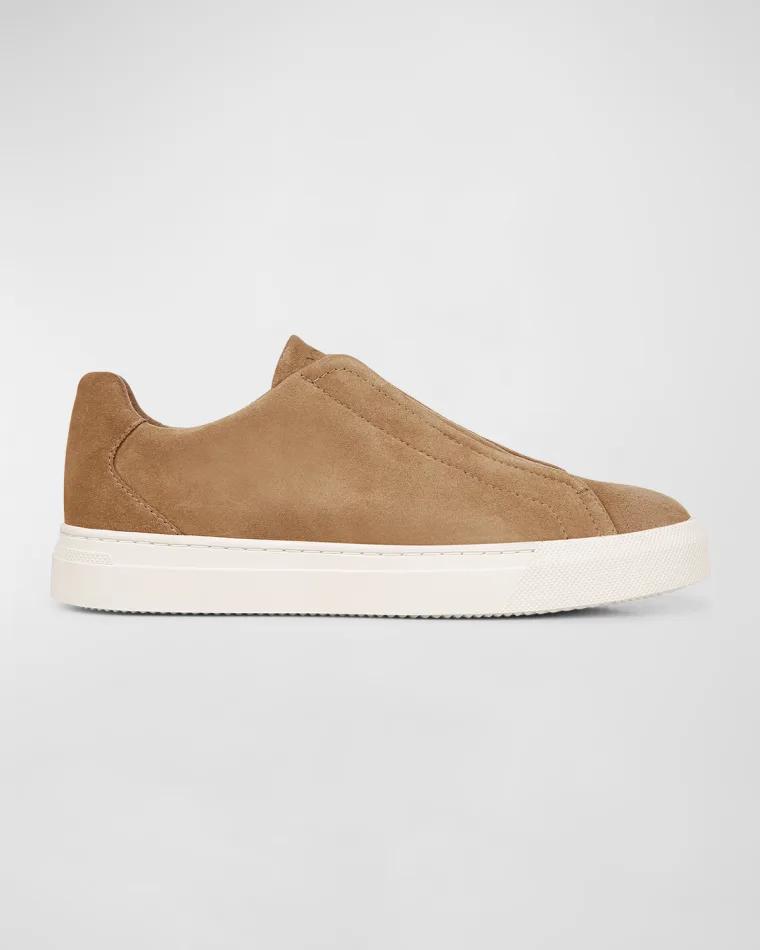 Men's Lakewood Suede Low-Top Sneakers by VINCE