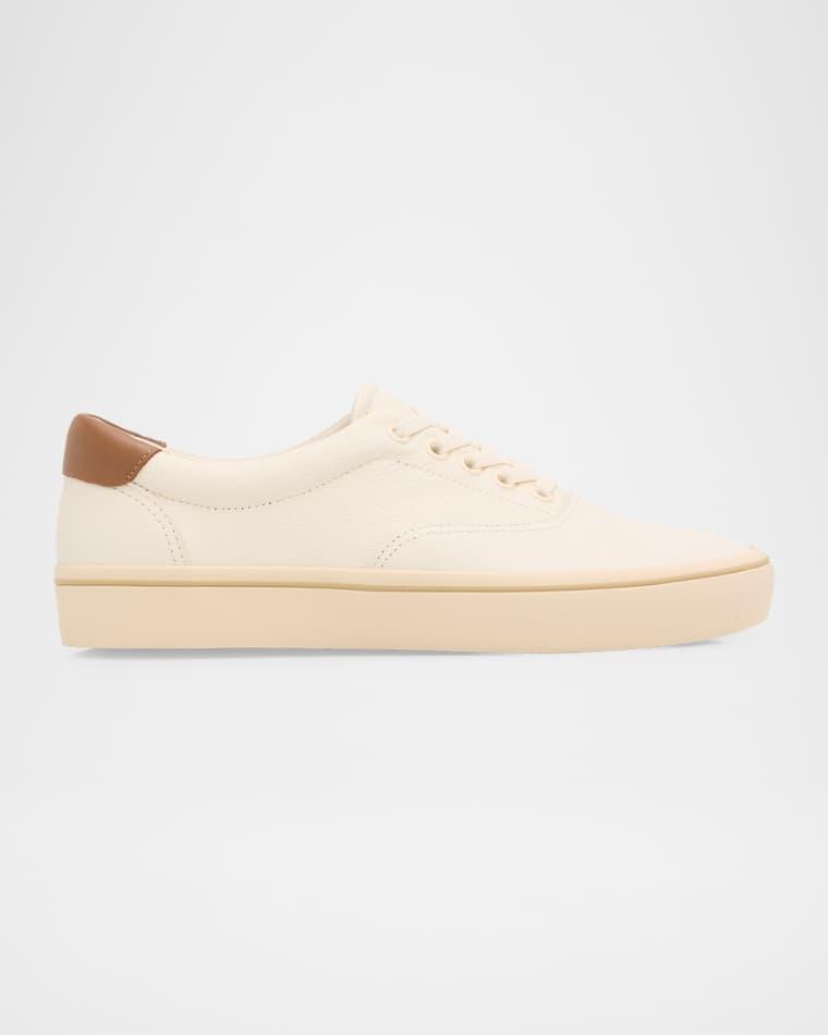 Men's Seaside Leather Low-Top Sneakers by VINCE