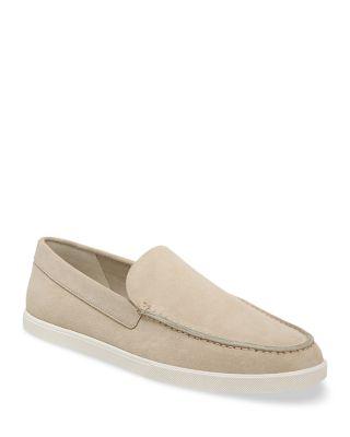Men's Suede Sonoma Moc Toe Loafers by VINCE