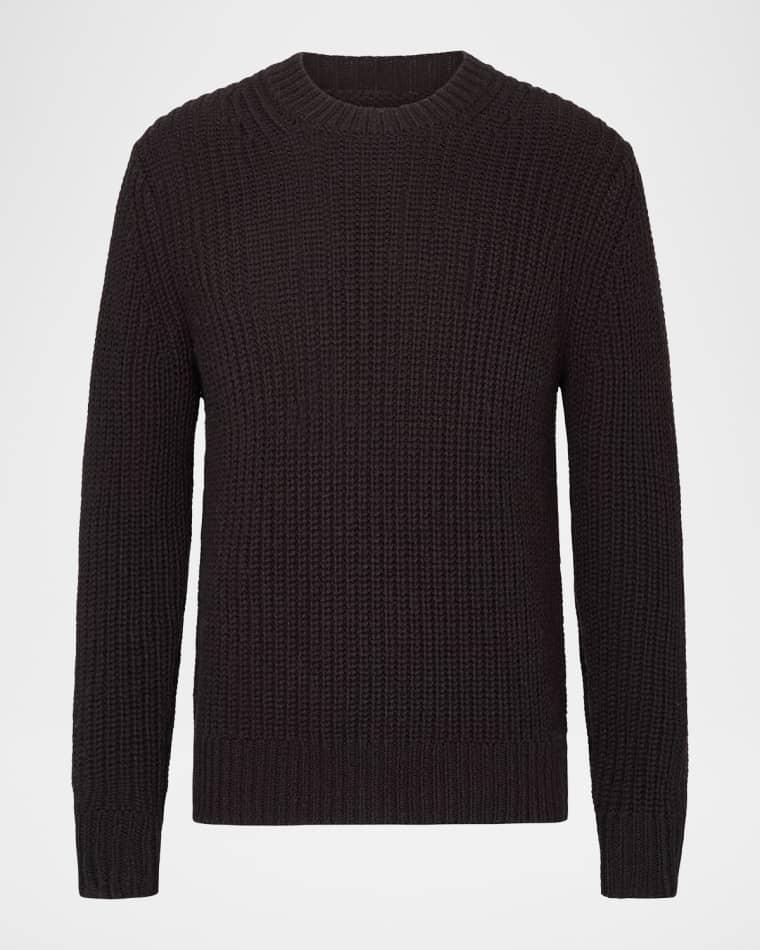 Men's Utility Shaker Merino Wool Sweater by VINCE