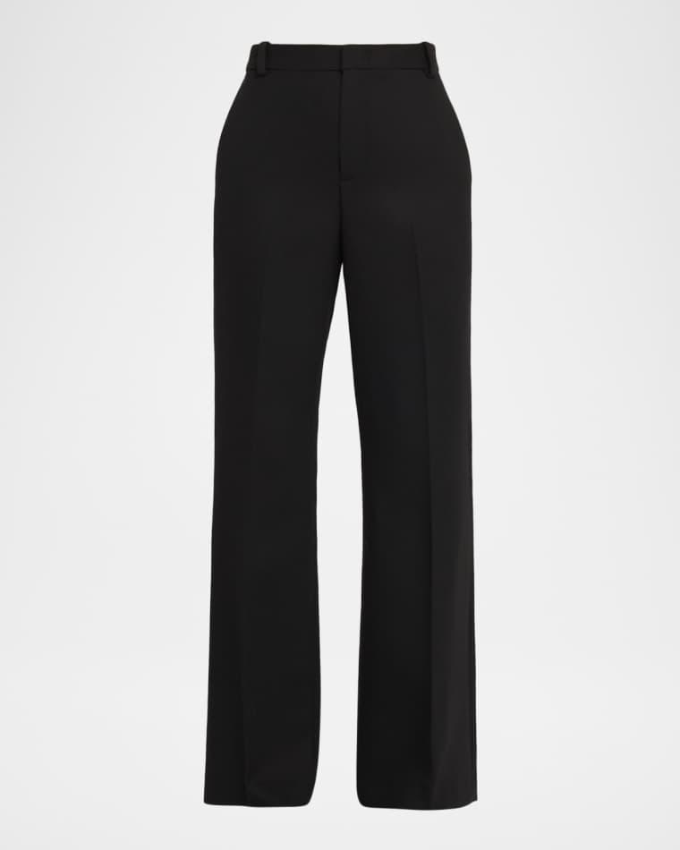 Mid-Rise Flare Trousers by VINCE