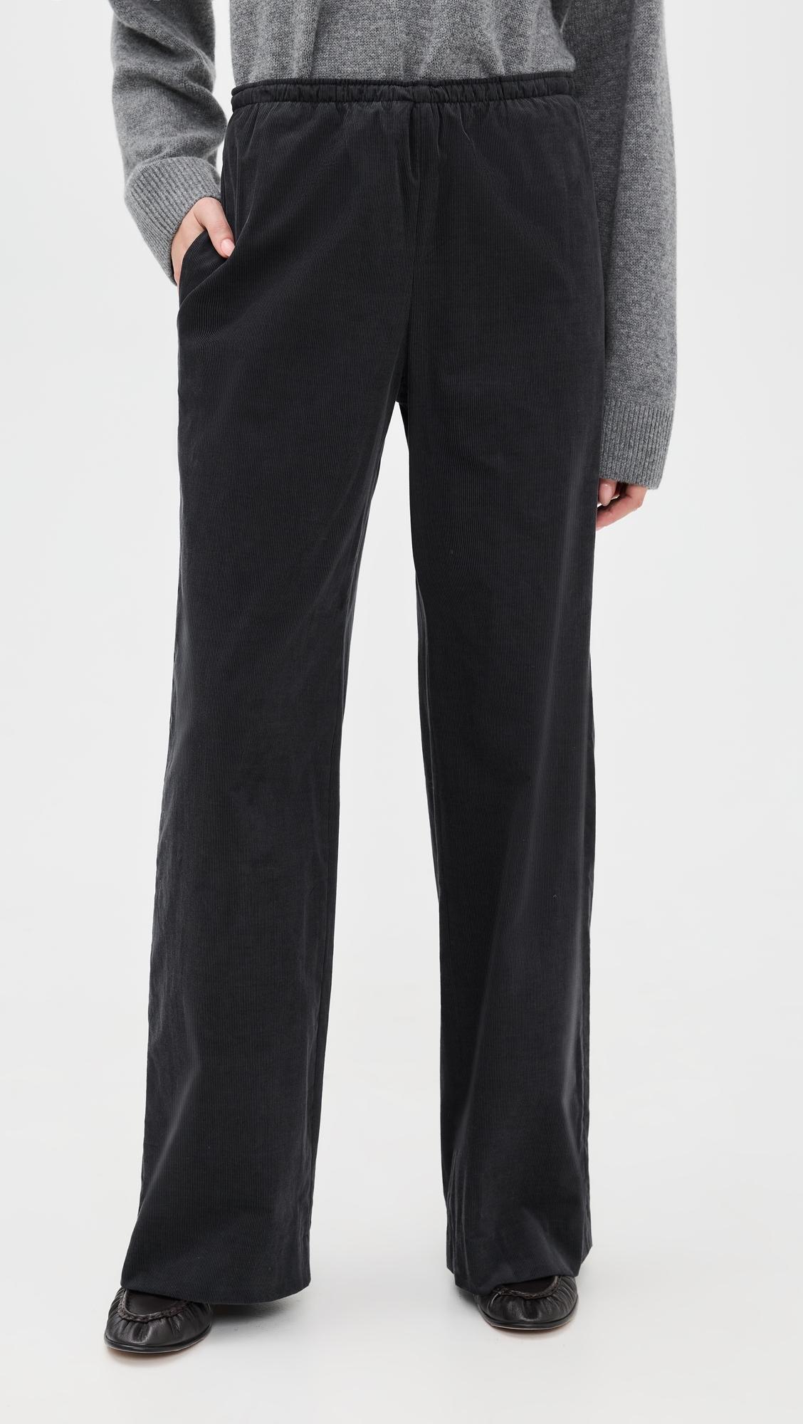 Mid Rise Pull On Corduroy Pants by VINCE