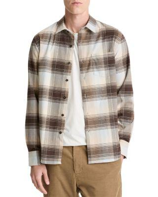 Missoula Printed Button Front Shirt by VINCE