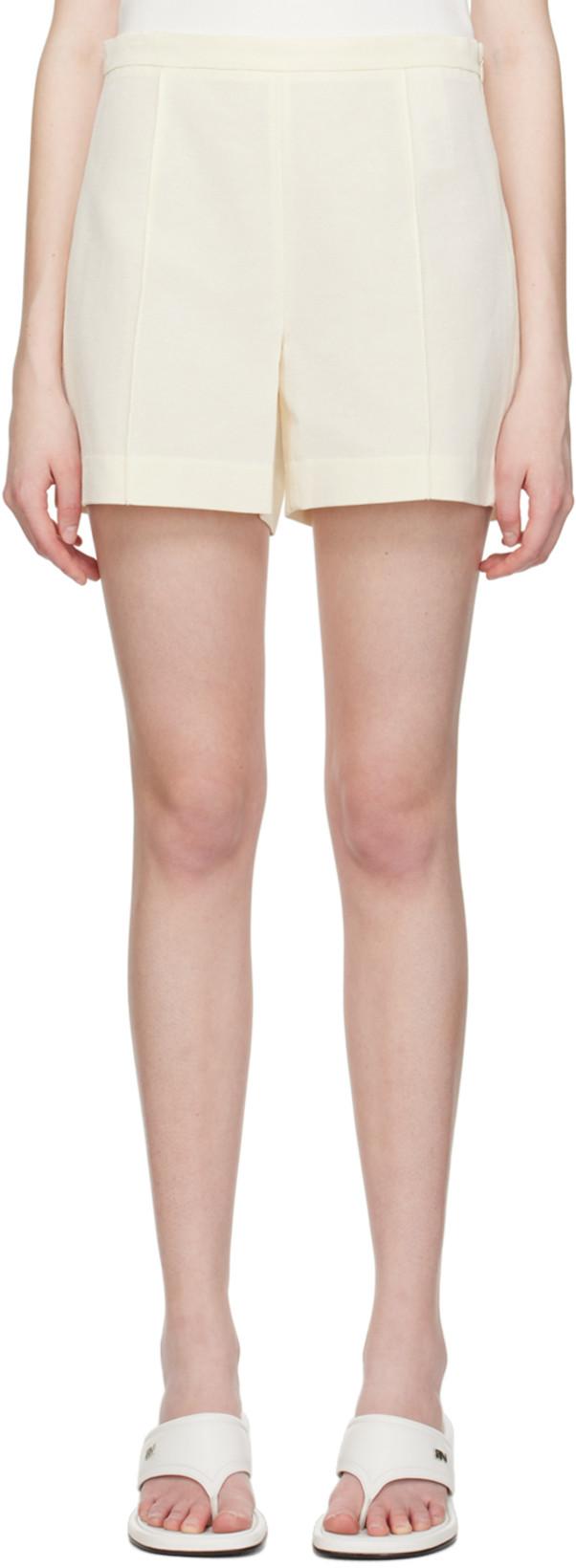 Off-White Tailored Shorts by VINCE