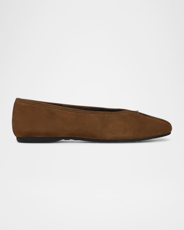 Ori Suede Ballet Flats by VINCE