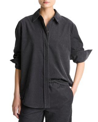 Oversized Corduroy Shirt by VINCE