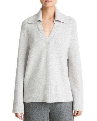 Oversized Wool Cashmere Blend Sweater by VINCE