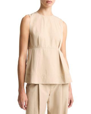 Paneled Crewneck Top by VINCE