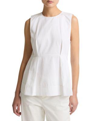 Paneled Crewneck Top by VINCE