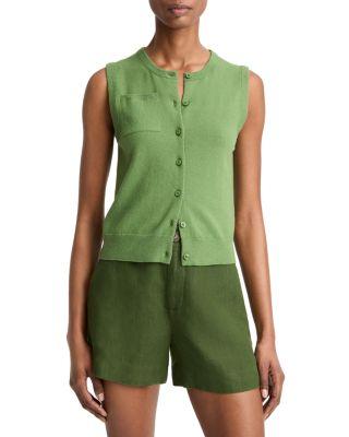 Patch Pocket Cardigan by VINCE